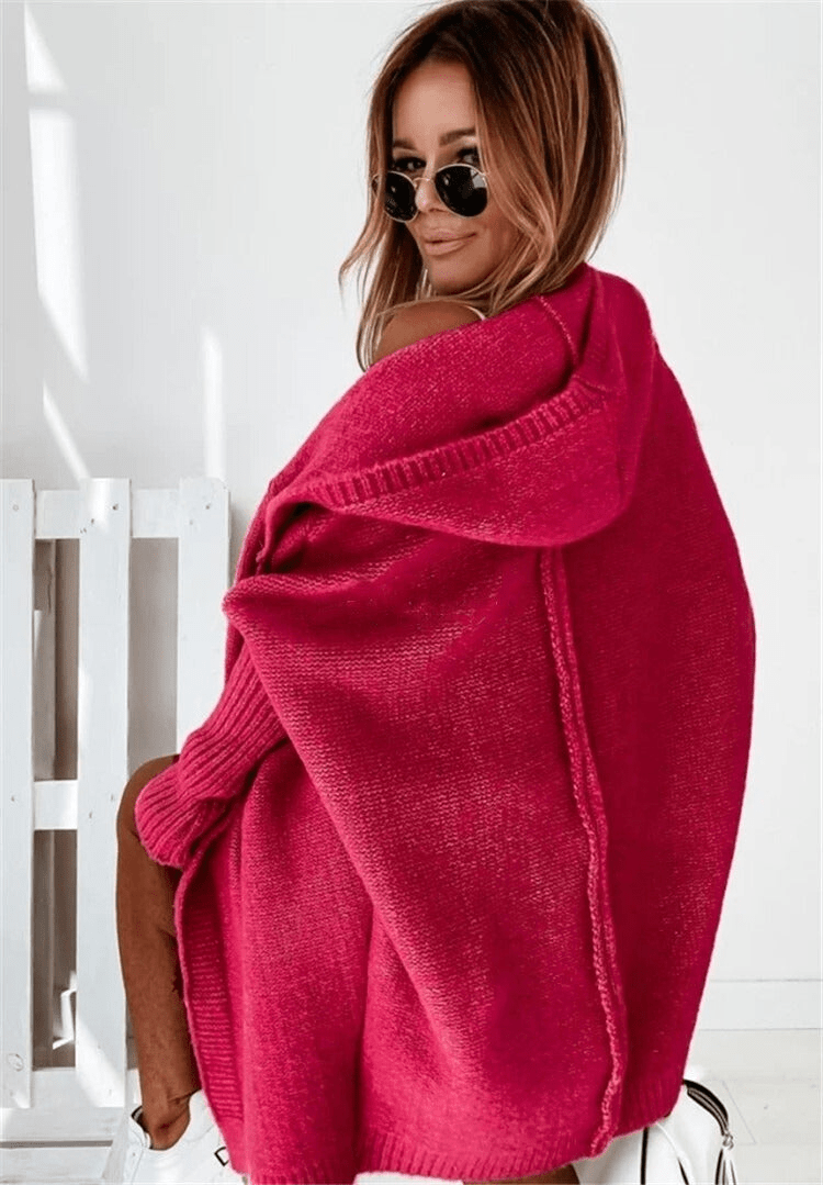 Levoire | Gilet à sweat avec grande capuche pour femmes