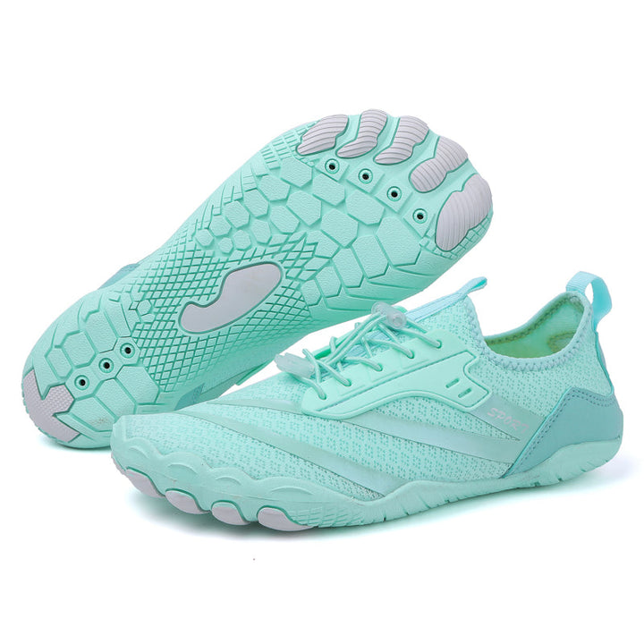 Levoire | Dich Wohl Chaussures Barfeet Antidérapantes Pour Femmes Sensation Naturelle De Course, Flexible & Légère Vert
