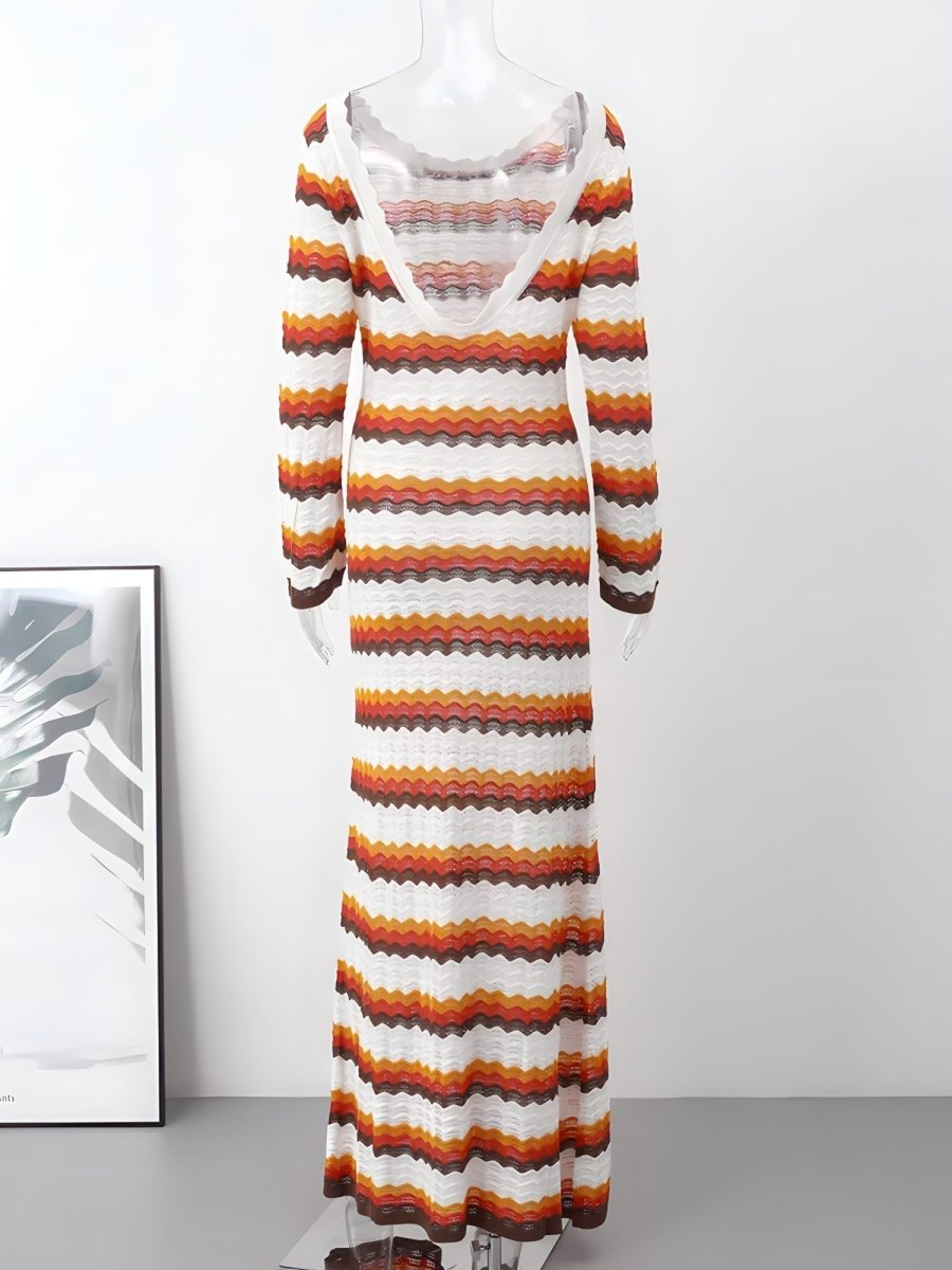 Levoire | Robe Longue Rayée