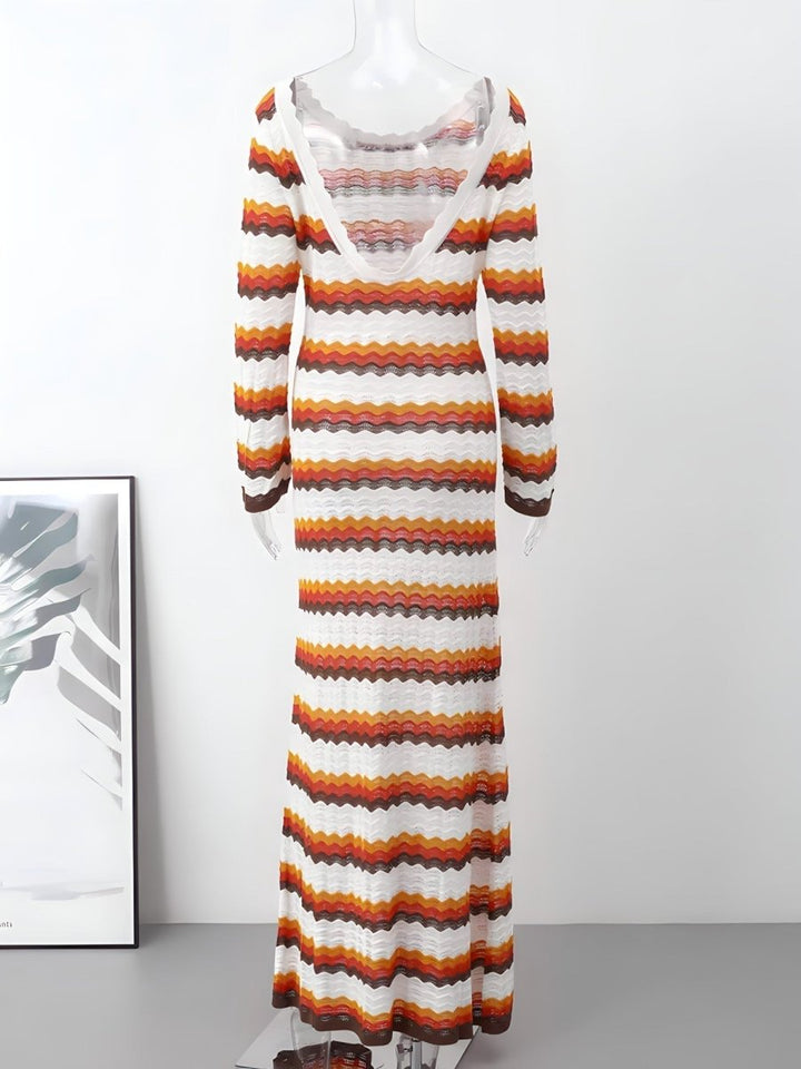 Levoire | Robe Longue Rayée