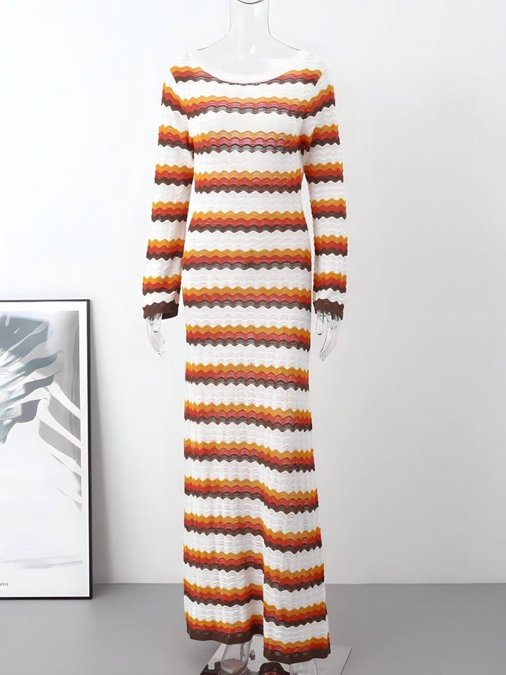 Levoire | Robe Longue Rayée