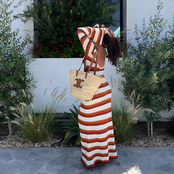 Levoire | Robe Longue Rayée