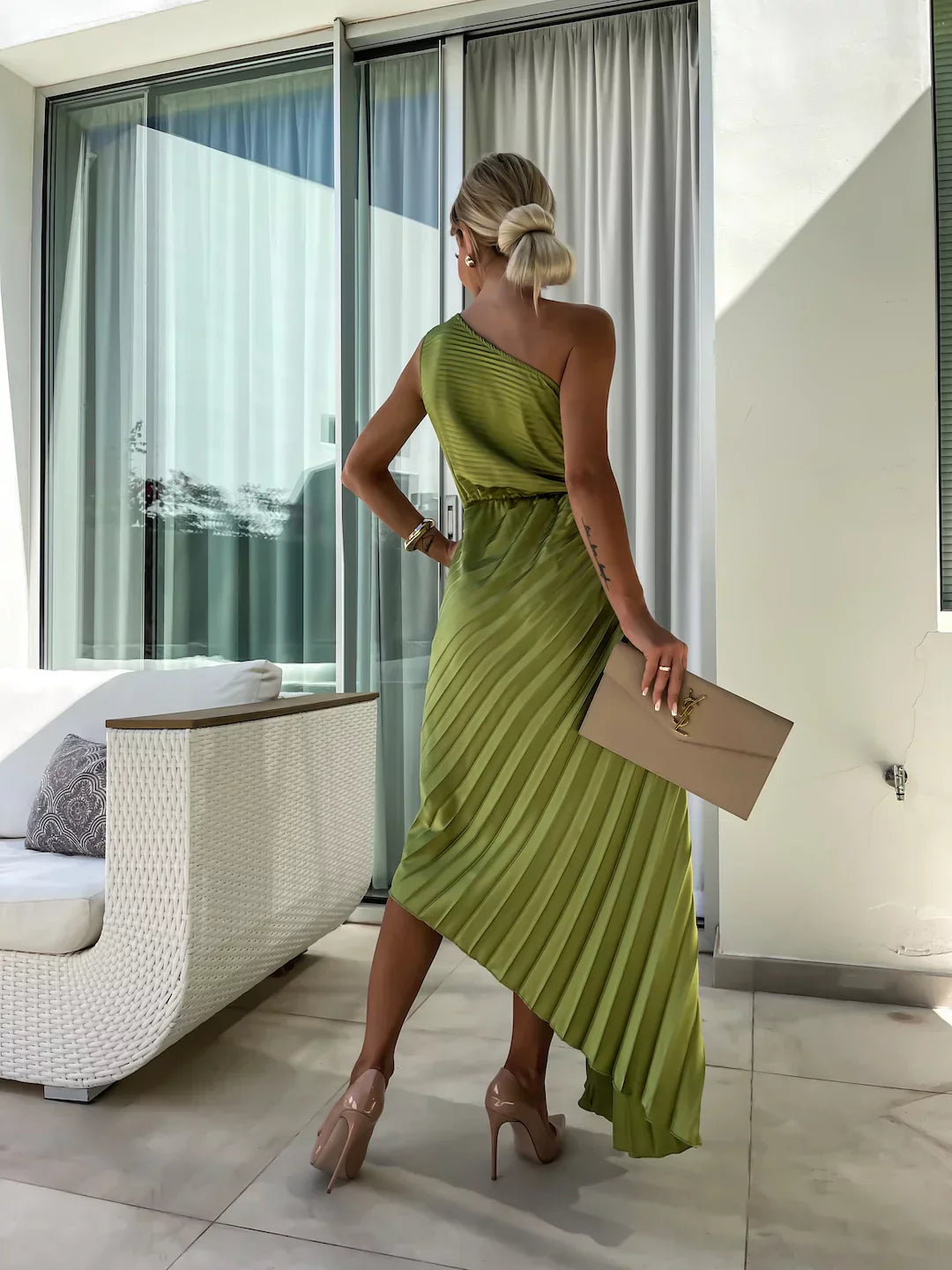 Levoire | Robe Fleurie Unilatérale