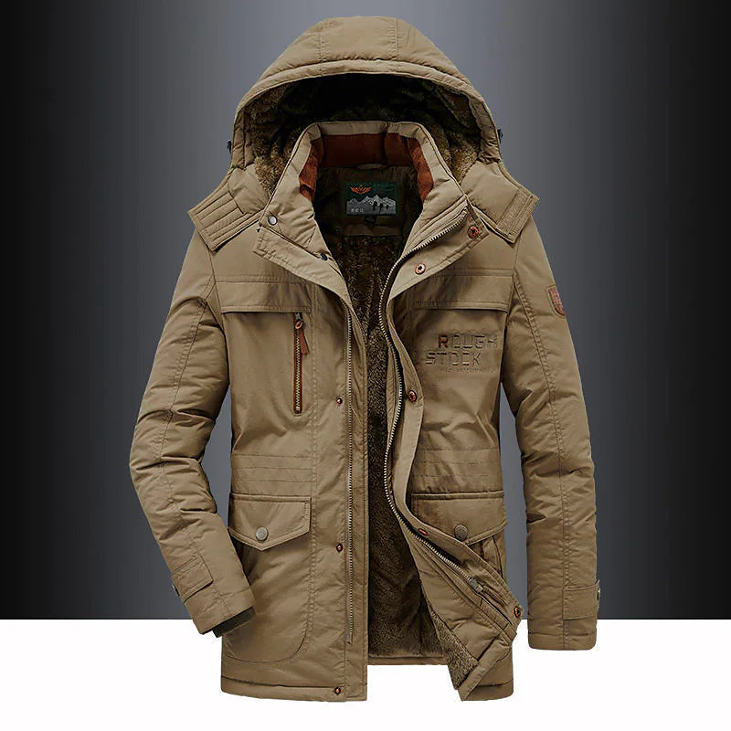 Leviore - Parka matelassée décontractée - Manteau d’hiver chaud et isolé