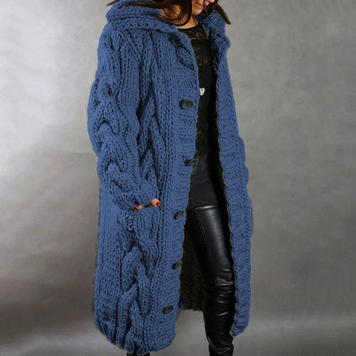 Gallanto - Manteau en tricot douillet pour femmes
