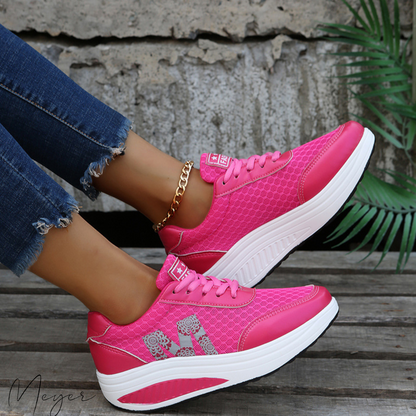 Levoire | Chaussures de sport orthopédiques en forme de U Rose clair