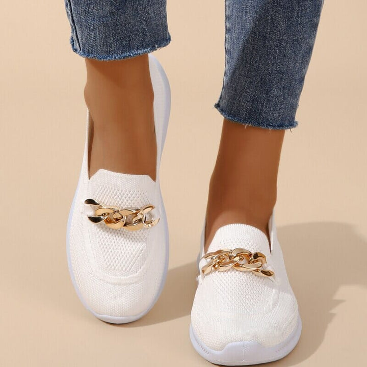 Levoire | Chausson Confortable Blanc