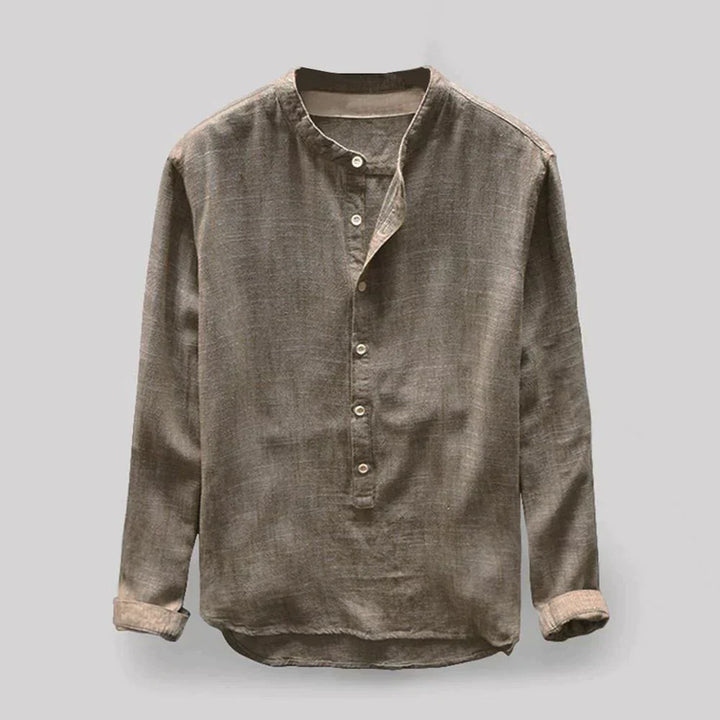 Levoire | Chemise Oxford Classique Pour Hommes Intemporelle, Polyvalente & Confortable Khaki