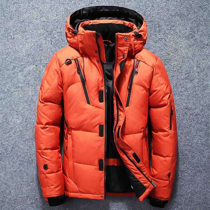 Levoire | Manteau D'Hiver Élégant Pour Les Jours Froids Orange