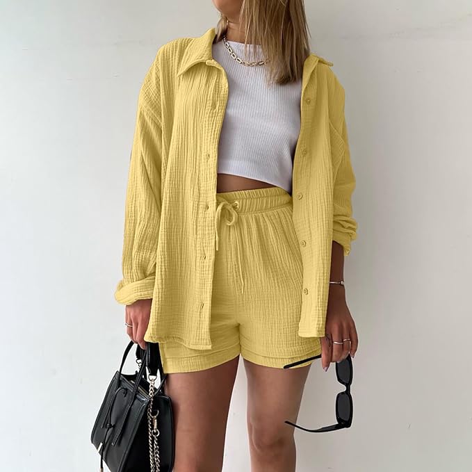 Levoire | 2 Pcs Ensemble En Coton Femmes