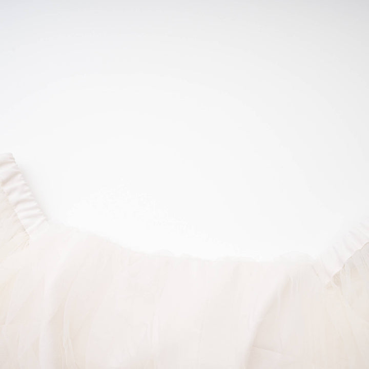 Levoire | Robe Mini À Bretelles Fleur Blanche