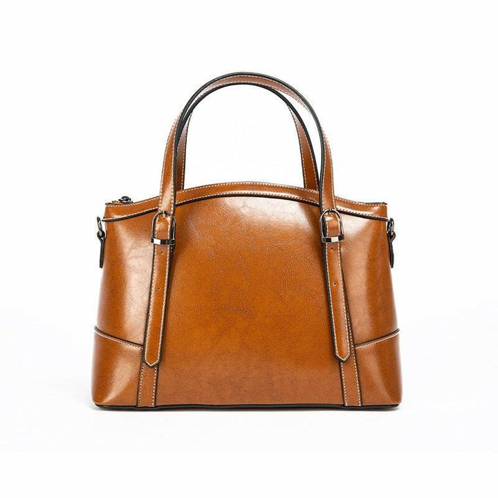 Levoire | Sac À Main En Cuir Véritable Avec Poche Pour Téléphone Pour La Vie Quotidienne Braun