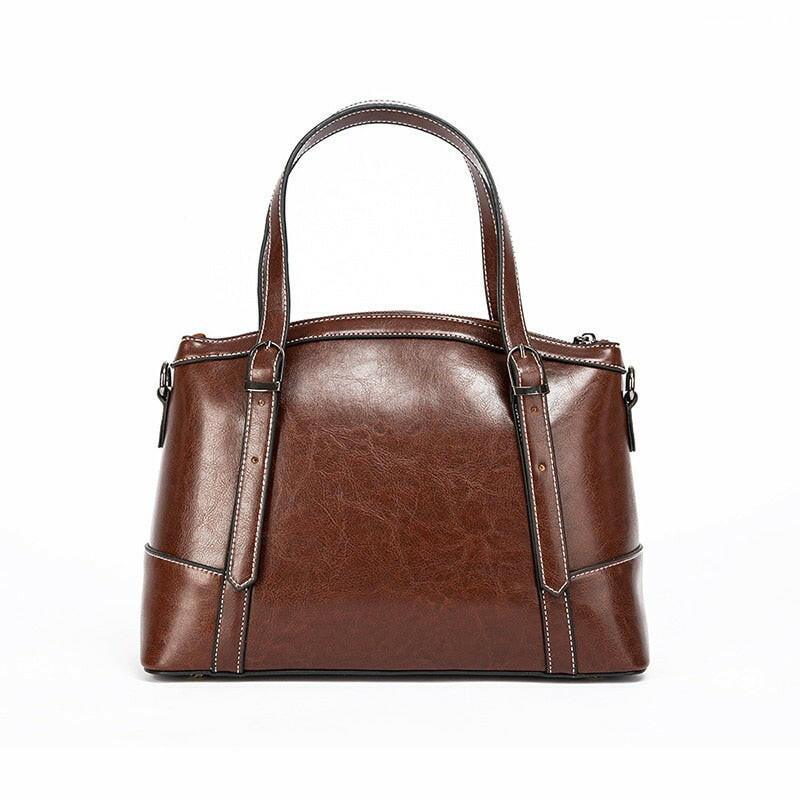 Levoire | Sac À Main En Cuir Véritable Avec Poche Pour Téléphone Pour La Vie Quotidienne Café
