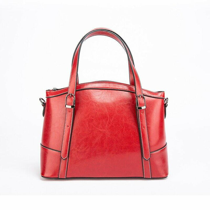 Levoire | Sac À Main En Cuir Véritable Avec Poche Pour Téléphone Pour La Vie Quotidienne Rot