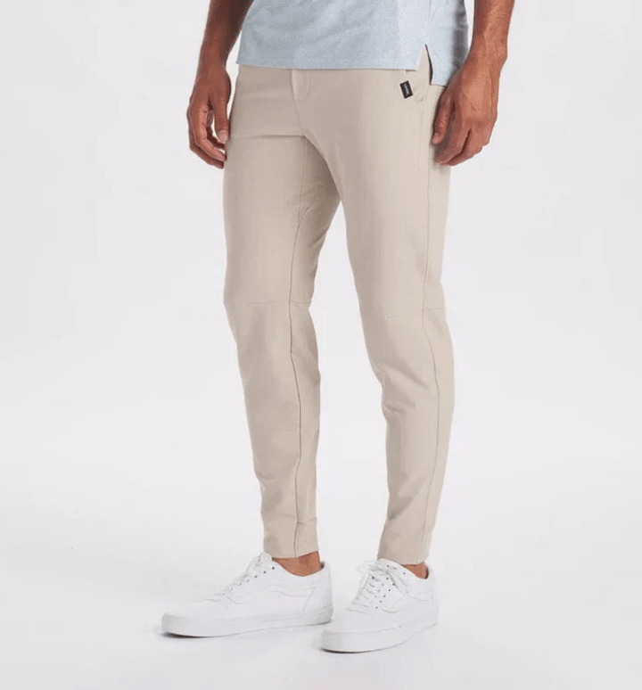 Levoire | Pantalon moderne flexible pour hommes design élégant et excellent confort de port Sable