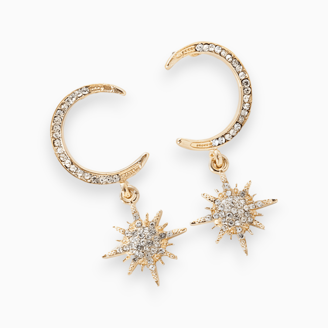 Levoire | Luxe 'Starlight' Boucles D'Oreilles Avec Des Pierres Strass Ou