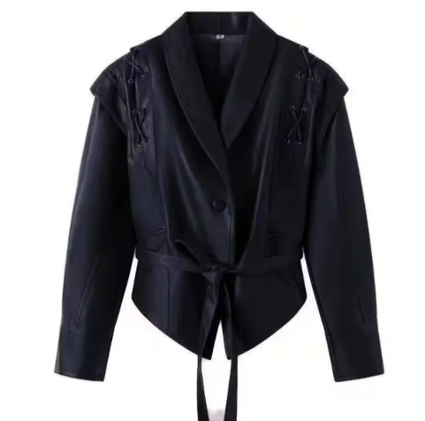 Levoire | Veste En Laine Avec Col Revers Et Poches Noir