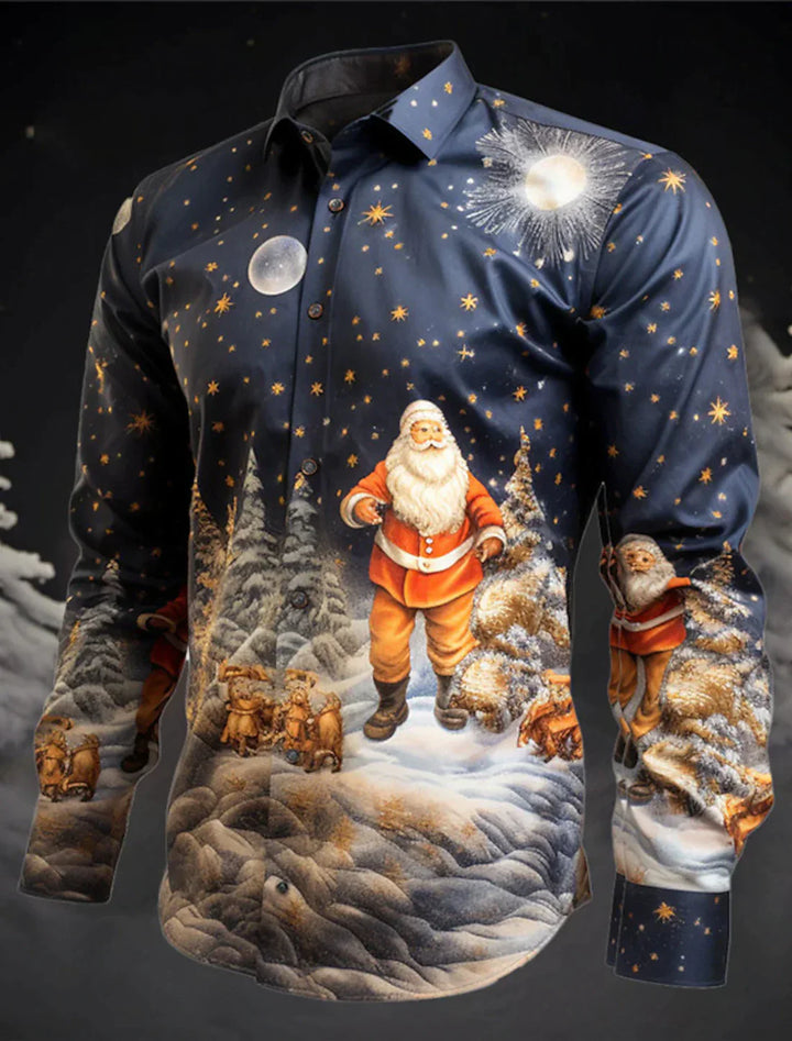 Levoire | Chemise de Noël en lin Tummansini