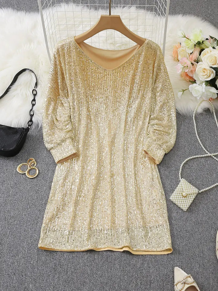 Levoire | Robe Mini À Une Épaule Robe Glamour Pour Occasions Festives