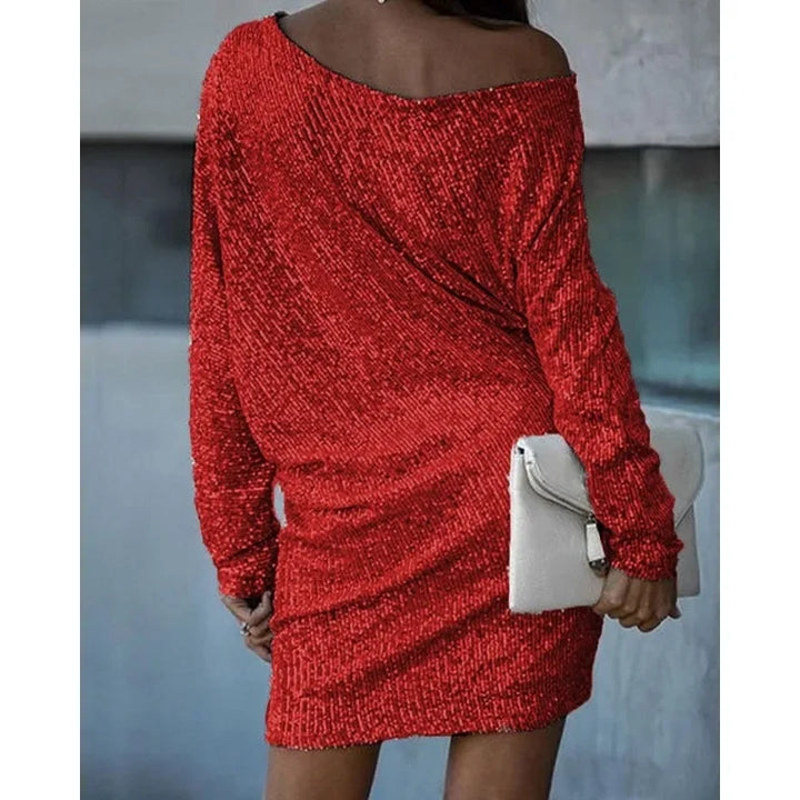 Levoire | Robe Mini À Une Épaule Robe Glamour Pour Occasions Festives