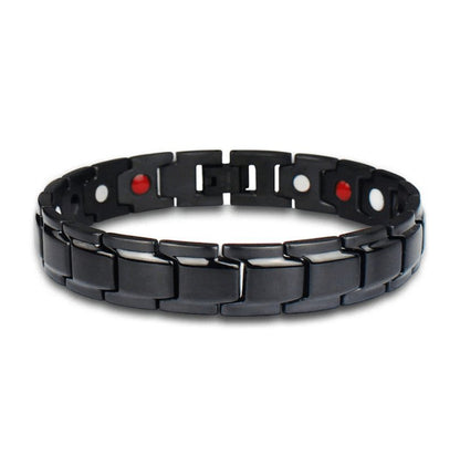 Levoire | Bracelet De Santé Magnétique Noir
