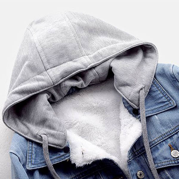 Levoire | Veste en jean doublée chaude