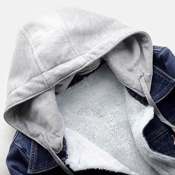Levoire | Veste en jean doublée chaude