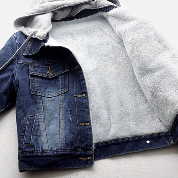 Levoire | Veste en jean doublée chaude