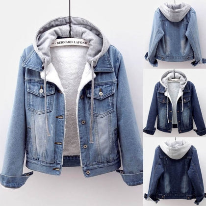 Levoire | Veste en jean doublée chaude