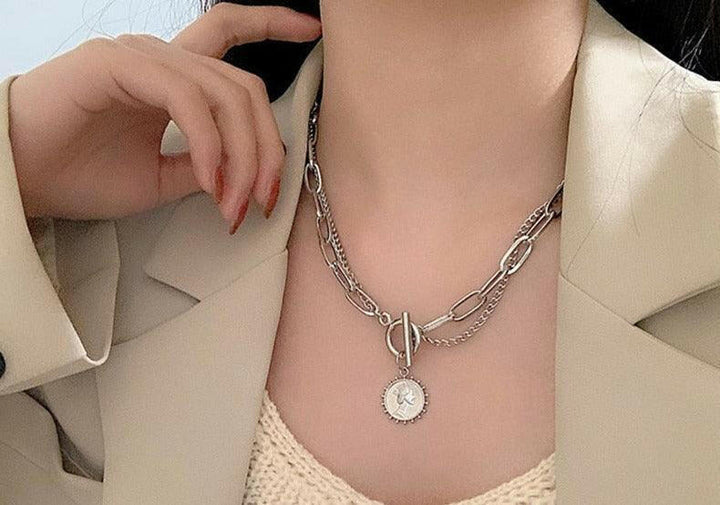 Levoire | Collier Choker En Pièce D'Or Couture SLIVER