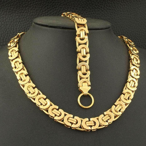 Levoire | Collier En Or & Duo De Bracelet Élégant & Sophistiqué