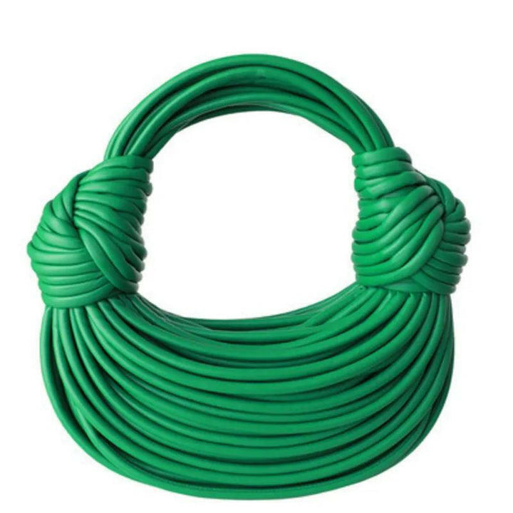 Levoire | Or Sac À Nouilles Tissé À La Main Sac Stylé En Pu Et Polyester Vente En Cours Vert