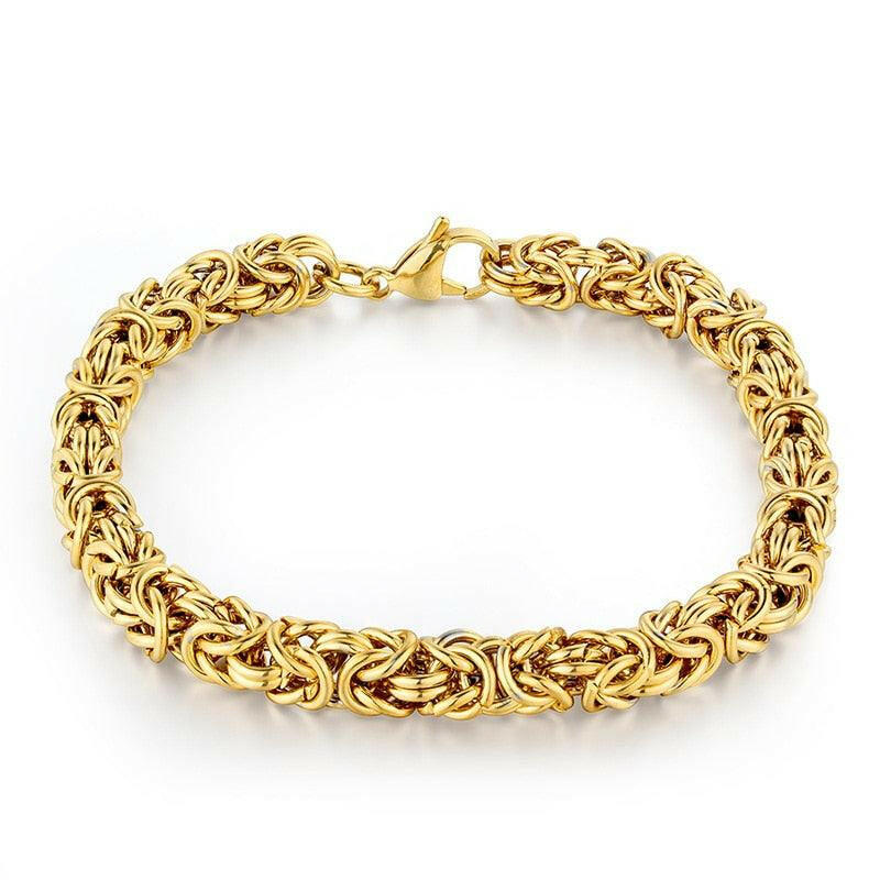 Levoire | Beau Bracelet Tressé En Or 18 Carats Fabriqué En Italie Ou 20cm