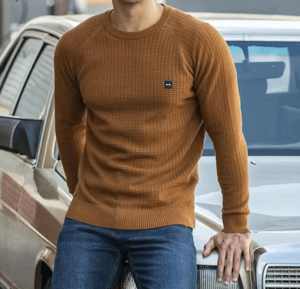 Levoire | Pull élégant pour hommes Pull confortable Design tricoté pour élégance et chaleur