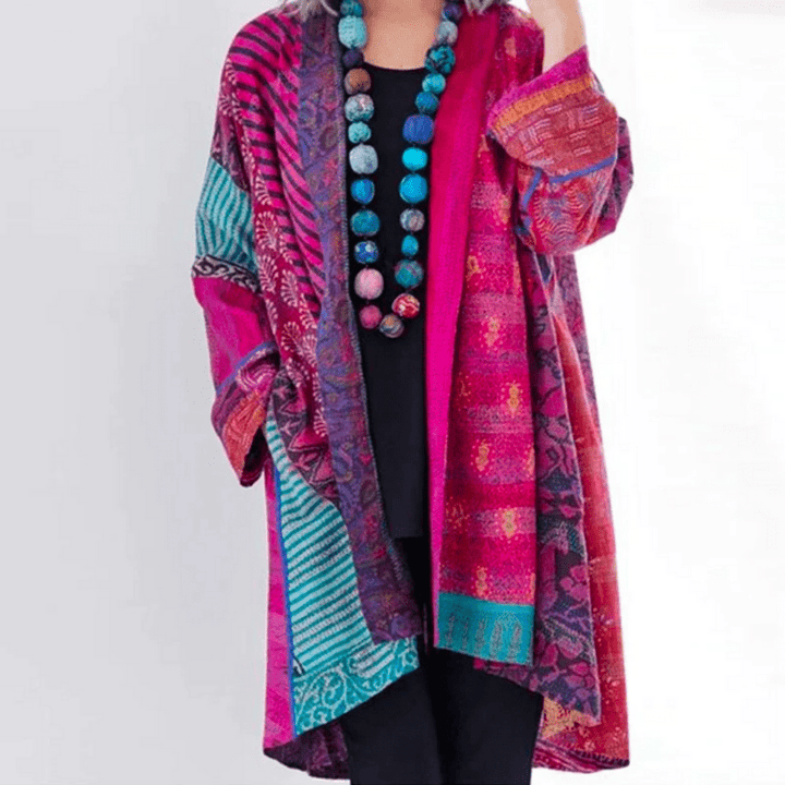 Levoire | Vintage cardigan femmes pull cardigan confortable Rosa
