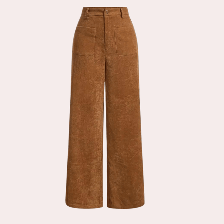 Levoire | Pantalon pour femmes brun élégant et confortable Matériau doux