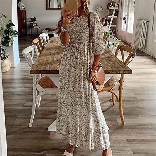 Levoire | Robe en patchwork moderne