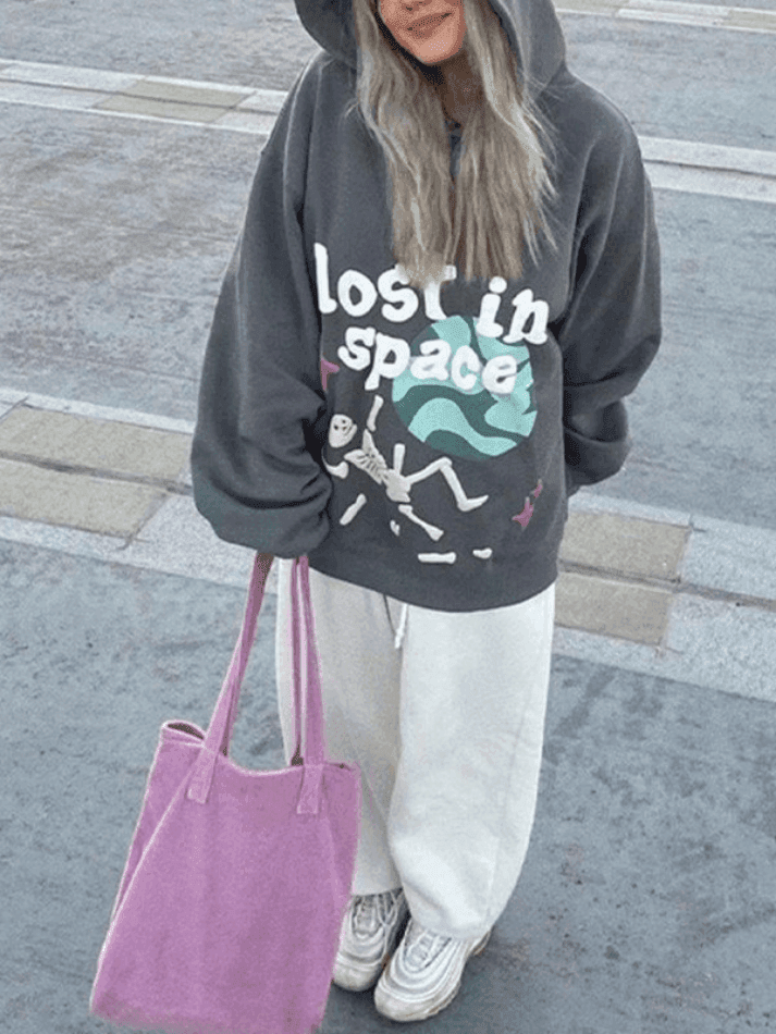 Levoire | Graffiti Lettres Crâne Graphique Sweat À Capuche
