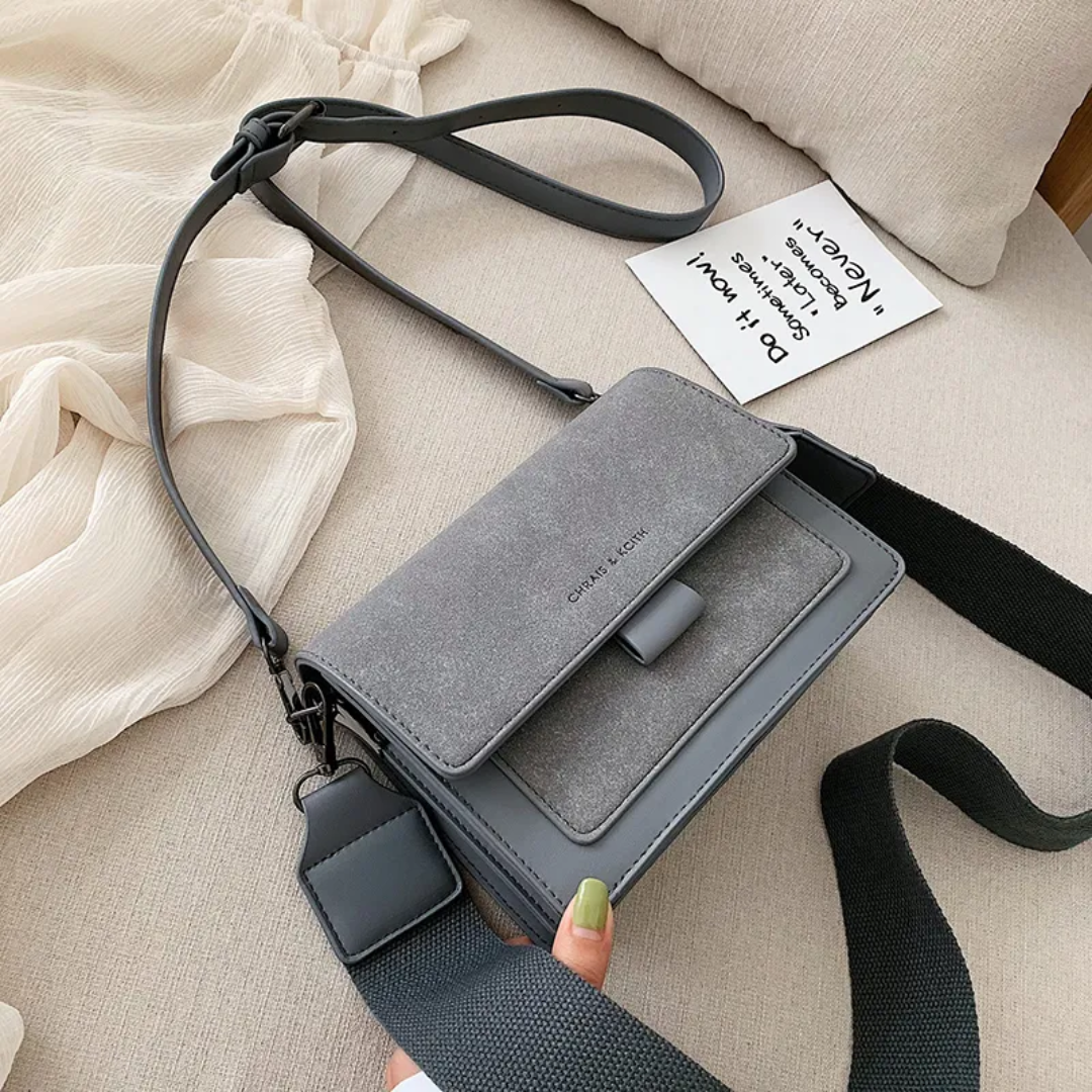 Levoire | Sac Bandoulière Kristel Avec Fermeture À Rabat Confortable GRIS