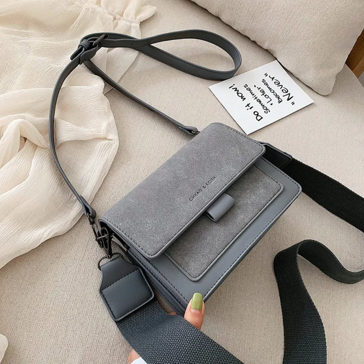 Levoire | Sac Bandoulière Kristel Avec Fermeture À Rabat Confortable GRIS