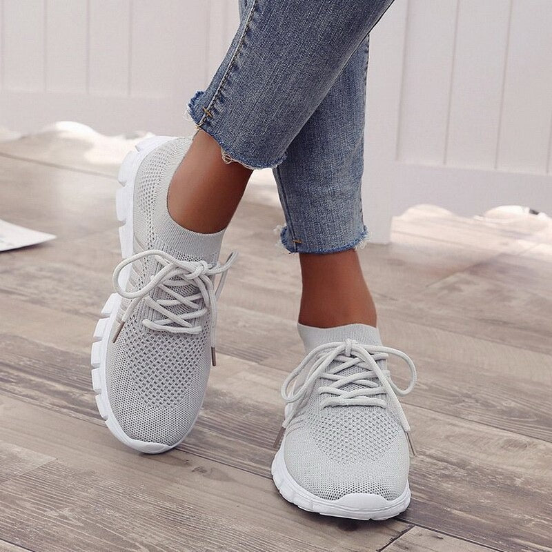 Levoire | Chaussures Femmes À La Mode Avec Semelle Ergonomique Gris