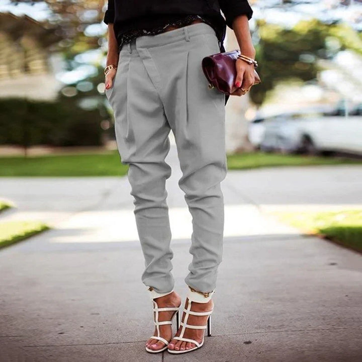 Levoire | Pantalons En Lin Pour Dames Gris