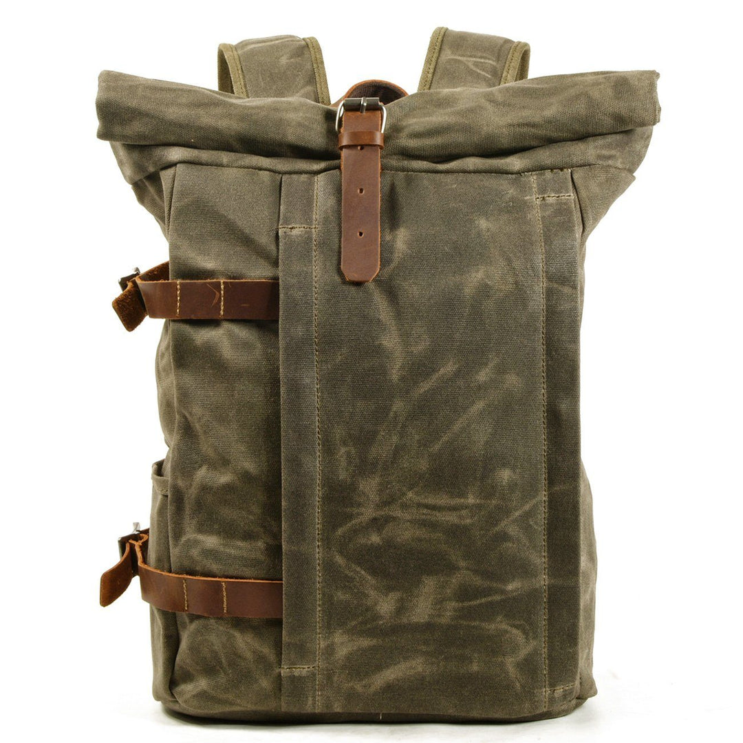 Levoire | Sac À Dos Moteur En Toile Kanavakankaasta Cortina Sotilasvert | V hals jurk