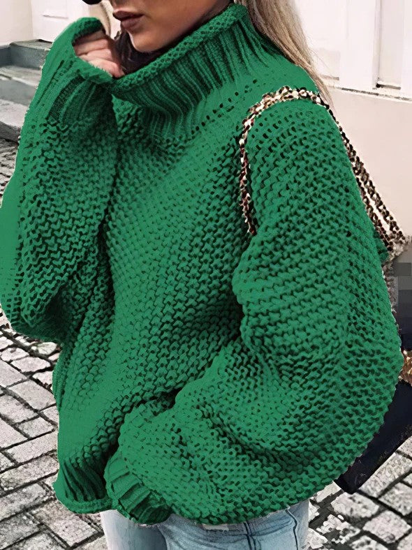 Levoire | Pull D'Hiver Moderne Et Décontracté Vert