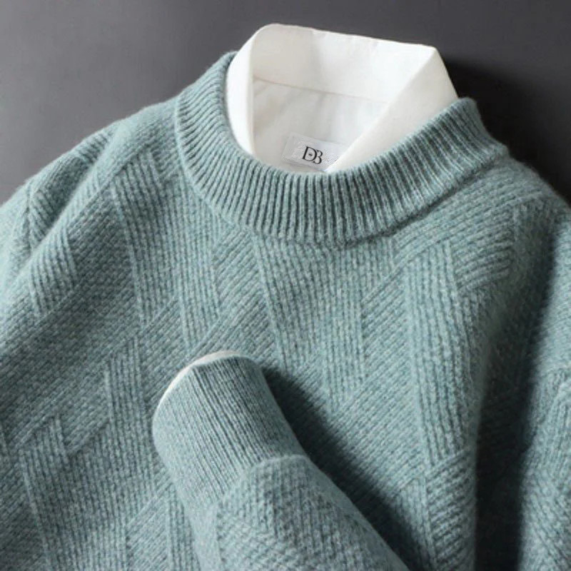 Levoire | Pull Cachemire Raffiné Vert