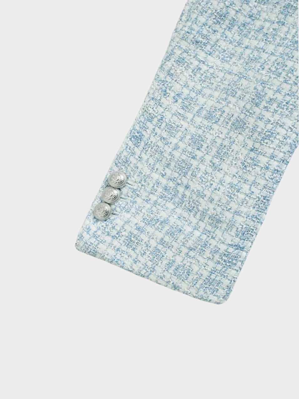 Levoire | Blazer Pour Femmes Cintré À La Mode En Bleu Clair