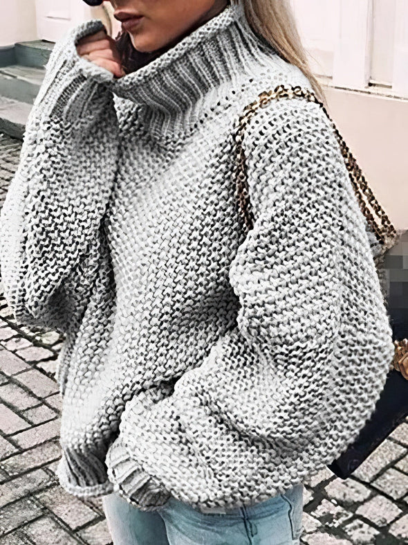 Levoire | Pull D'Hiver Moderne Et Décontracté Gris