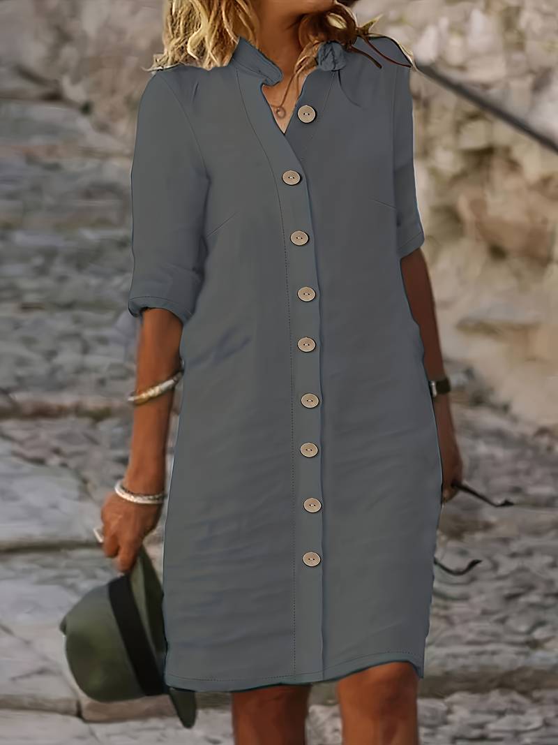 Levoire | Robe T-Shirt Classique Gris