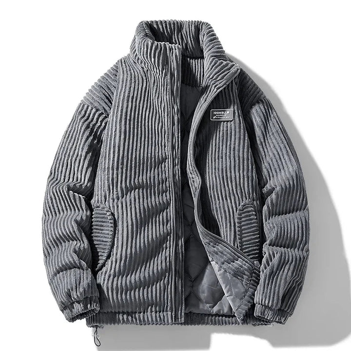 Levoire | Veste Kuretakki De Style Vintage Gris