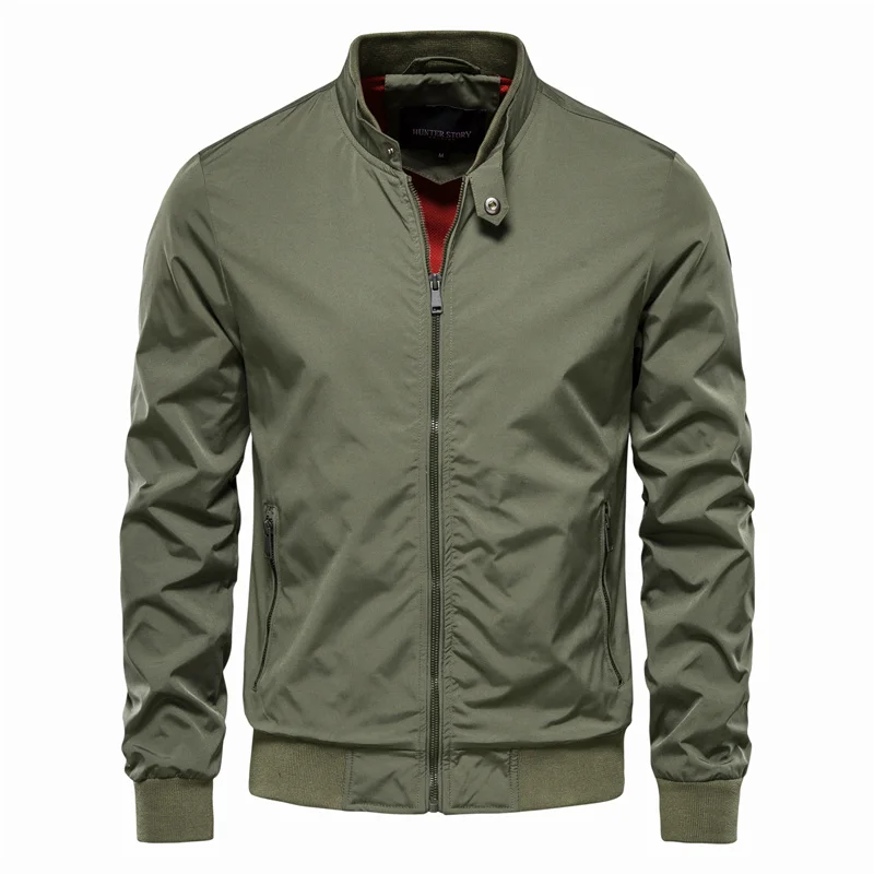 Levoire | Veste de printemps décontractée Vert